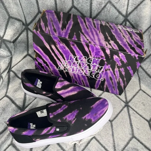 DC | Shoes | Dc X Black Sabbath Skateboard Slip On Purple  display picture 2